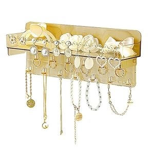 FUNSEED Hängender Schmuck-Organizer Wand-Schmuckregal