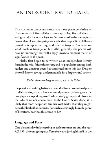 A Beginner's Guide to Japanese Haiku: Major Works by Japan's Best-Loved Poets - From Basho and Issa to Ryokan and Santoka, with Works by Six Women Poets (Free Online Audio) - Image 4