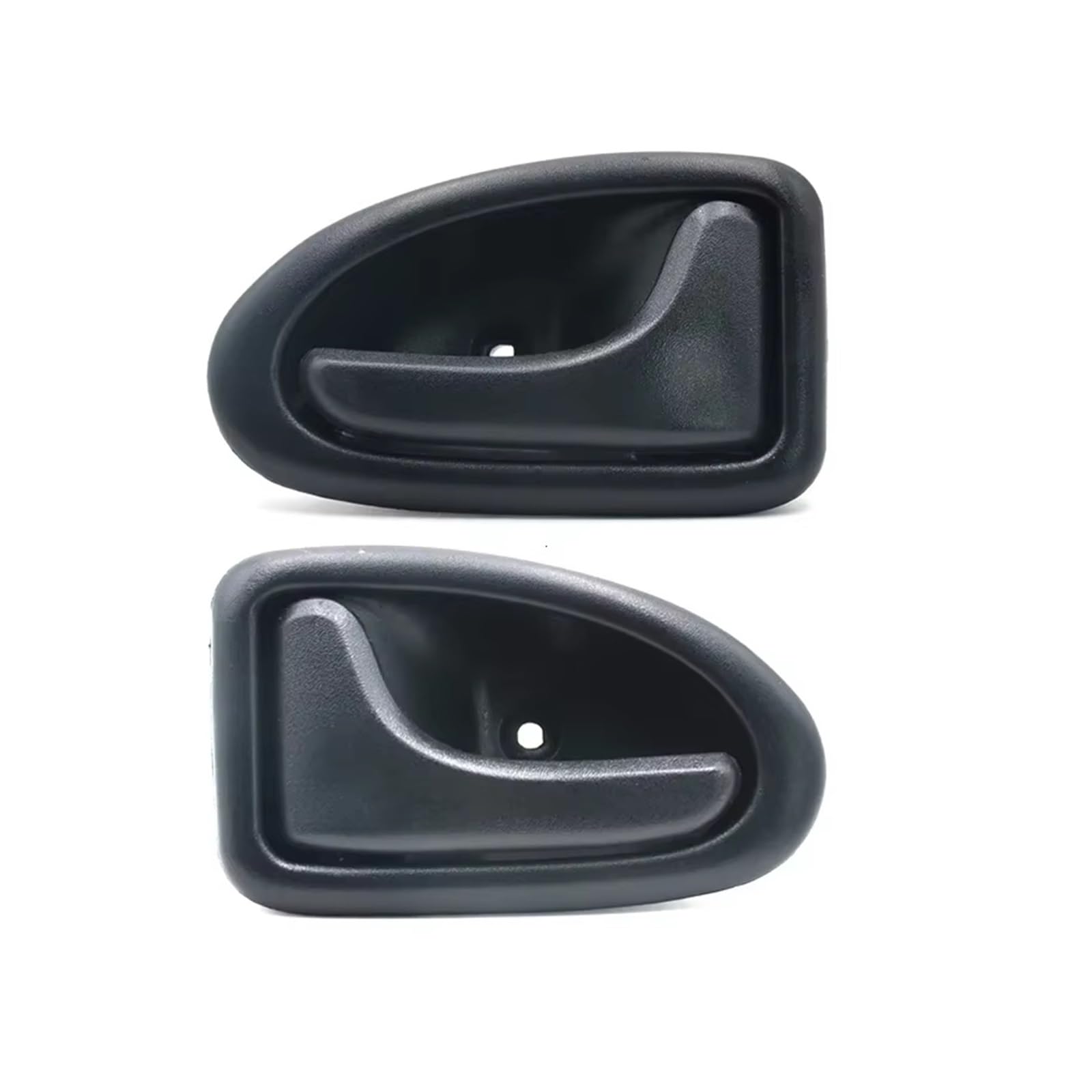 Hhfksci Car Interior Door Pull Handle Car Inner Door Handle for Megane I 1995-2002 for Clio II 1998-2008 for Scenic 1999-2005 for Trafic 2001-2014(1 Pair Black)