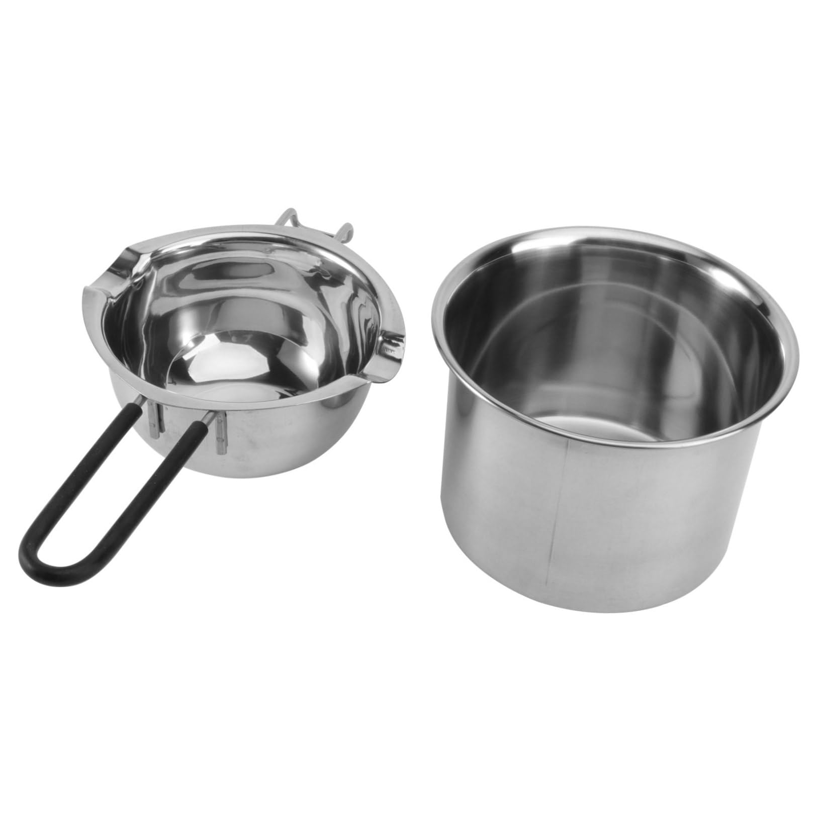 CIYODO Butter Melting Pot Double Boiler Melting Pot Set Stainless Steel Melt Pan Silicone Handle 14cm