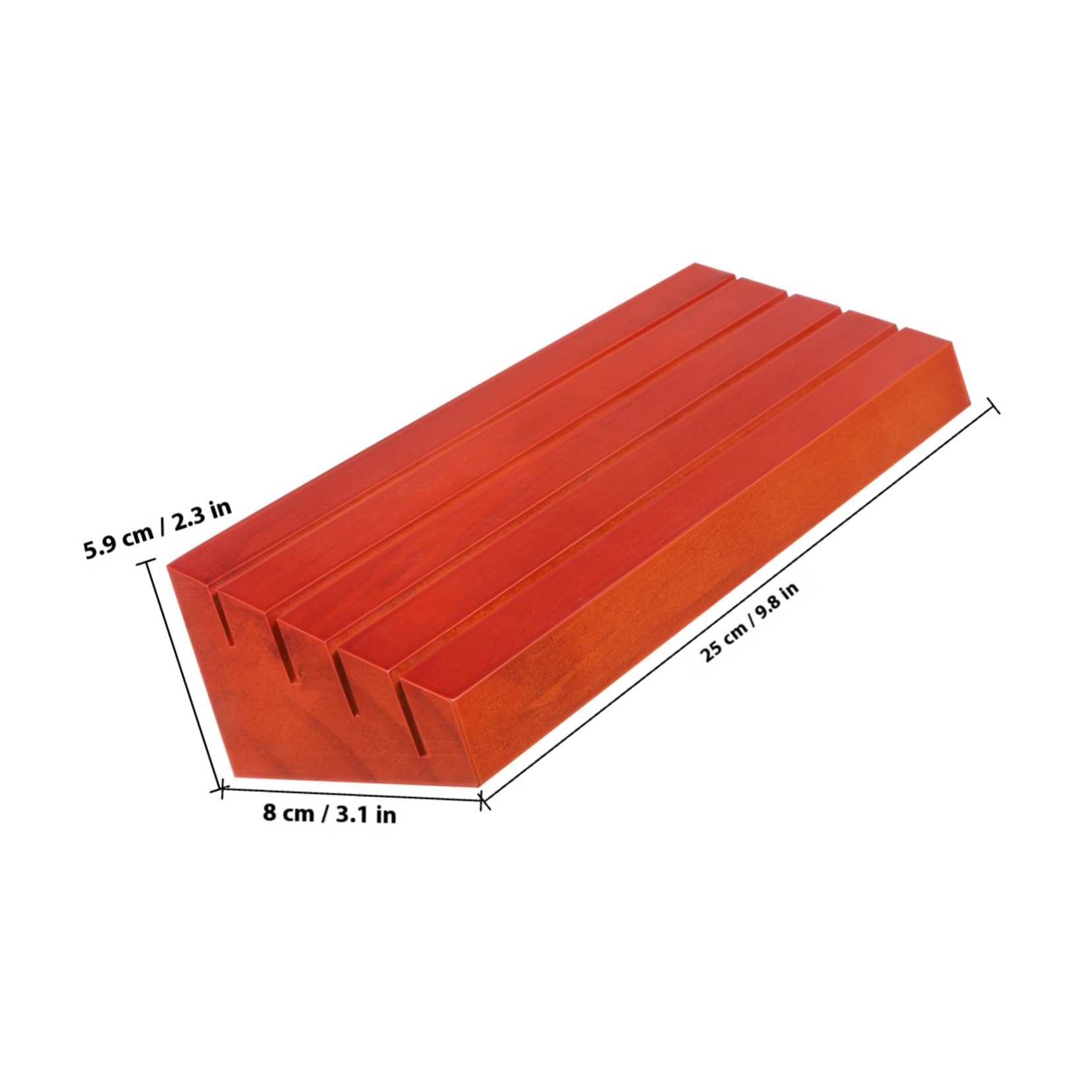Supvox 2 Stück Holz Spielkartenständer für Karten und Decks Braun | Schlitzdesign, Vertikale Präsentation, Geordnete Anordnung für Tisch und Spieltisch