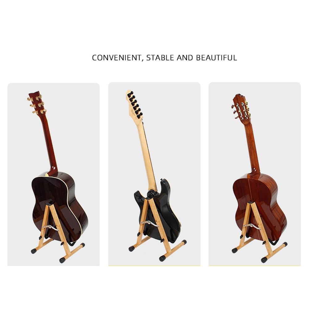 Stojak na gitarę, przenośny stojak na gitarę do wielu gitar, stojak na gitarę akustyczną, stojak na gitarę elektryczną, akcesoria gitarowe