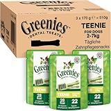 Greenies Dental Treats Original Teenie – Zahnpflegesnacks für sehr kleine Hunde von 2-7 kg –...