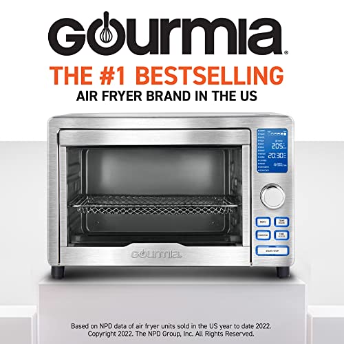 Gourmia Digital Stainless Steel Toaster Oven Air Fryer – Stainless Steel