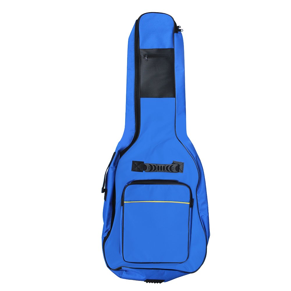 Custodia imbottita per chitarra acustica e classica di dimensioni standard, Blue