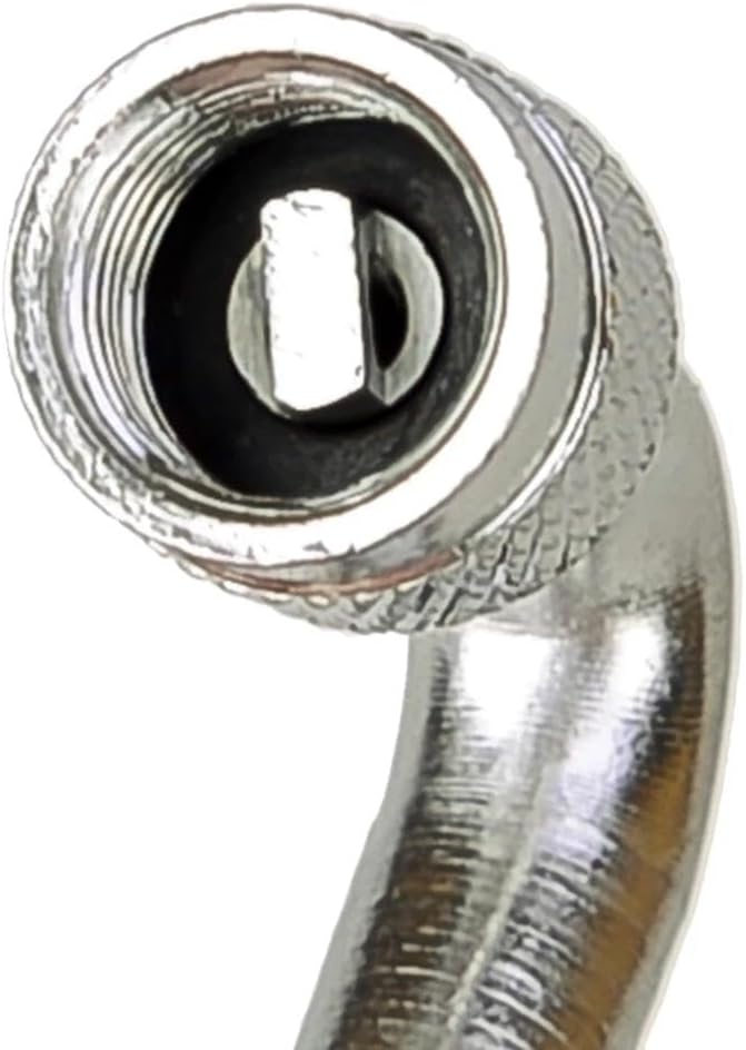 SELCAR Tyre Tire Valve Extension Stem Extender Adaptor 45 90 135 Degree Silver Fit for Car Bicycle Motorcycle Truck Scooter