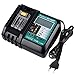 Produktbild Wimaha Ersatz Ladegerät für Makita DC18RC DC18RF Schnellladegerät mit LCD Bildschirm für 14,4 V und 18 V Batterie Ladegerät Werkzeugakkus 6.5A