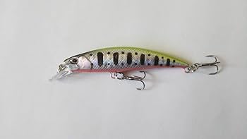 Amazon.co.jp: 渓流 本流 ヘビーシンキングミノー 9g 8cm 5色セット