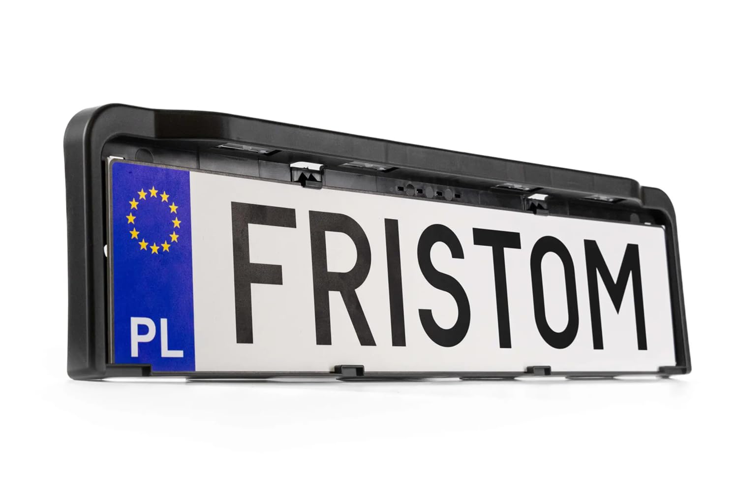 Support de plaque d'immatriculation avec éclairage LED FRISTOM FT-264 LED M15