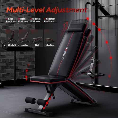 Cursor Fitness CBH-30 Adjustable Weight Bench thumb #2