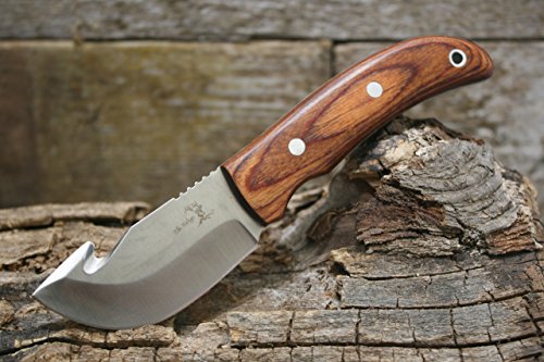 Elk Ridge - Outdoors Fixed Blade Knife - 7-in Overall, Mirror Finish Gut