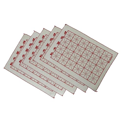TEHAUX 5piezas Tapetes De Fieltro Unidades Perfectos Para Caligrafía Blocs De Escritura Para Estudiantes y De Cortar
