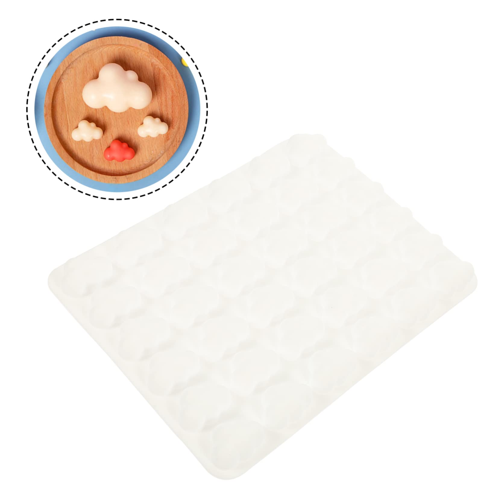 ABOOFAN Lot De 5 Moules En Silicone Pour Bonbons Gelées De Fruits Pâtisseries Maison