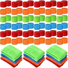 Cyan, Sapphire Blue, Red, Orange