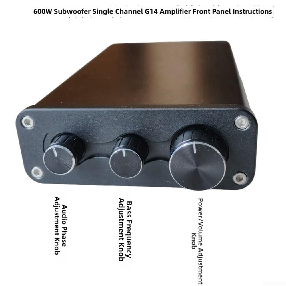 Subwoofer de 600 W para amplificador de canal único para graves Boost 600 W
