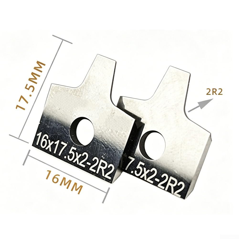 Cuchilla para rascar cantos, 16 x 17,5 mm, metal duro