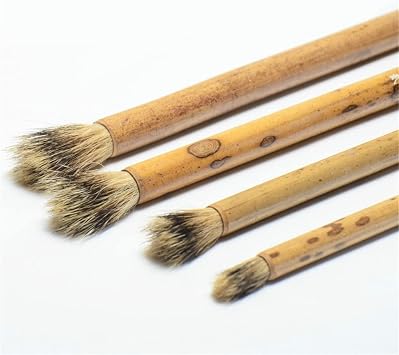 Chinese Painting Writing Brush Pen Set Stone Badger Hair Brush Splash Ink Freehand Painting Watercolor Writing Brush