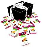 Jols Sugar Free 3 Fruits Pastilles, 0.88 oz Packets in a Gift Box (Pack of 12)