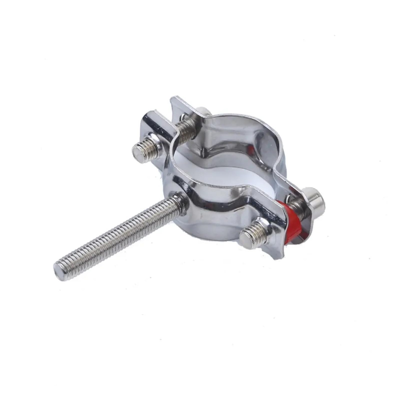 BPABDEITR Adjustable 304 Stainless Steel Pipe Bracket Clamp M8 Rod 45mm Fit 15-219mm OD(Fit 38-40mm OD Tube)