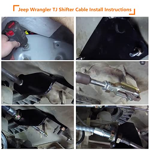 Transfer Case Cable Shift Linkage Upgrade Heavy Duty Compatible with