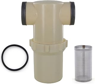 Hypro 3350-0112 Nylon Line Strainer with 1700-0057 Buna O-Ring and 3800-0066 Screen 50 Mesh (Bundle, 3 Items)