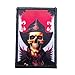 Cowboy Skeleton Morale Patch Removable Hook and Loop for Molle Gear, Operator Hat, Rucksack, Pack Bag, Backpack, Made in The USA