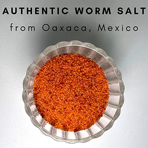 Sal de Gusano Agave Worm Salt - Authentic Oaxacan Seasoning - Gourmet Salt for Cocktails, Tequila, Mezcal, and Mexican Cuisine - for Mexican Restaurants, Mezcalerias Tequilerias Chinicuil 1.1 lbs (500g) - Image 4