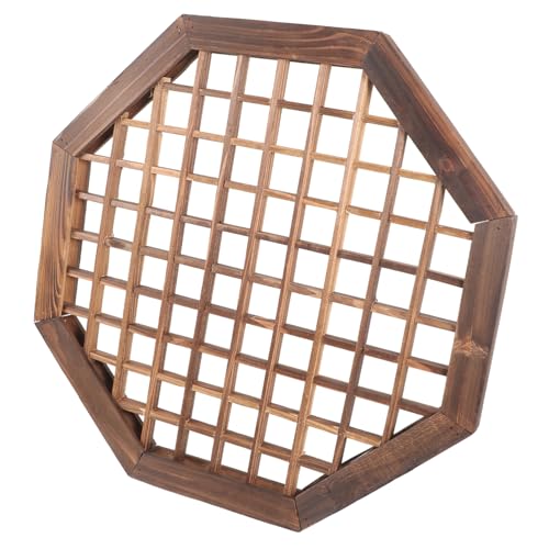 Fenêtre artificielle en bois décorative Mikikit style rustique - 2