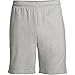 Lands' End Men s Jersey Knit Shorts Gray Heather Regular Large