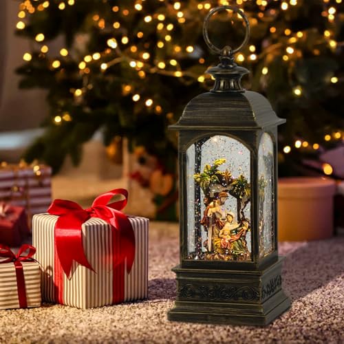 Wondise Lighted Musical Snow Globe Lantern with 6 Hour Timer by Wondise - Used condition - Image 7