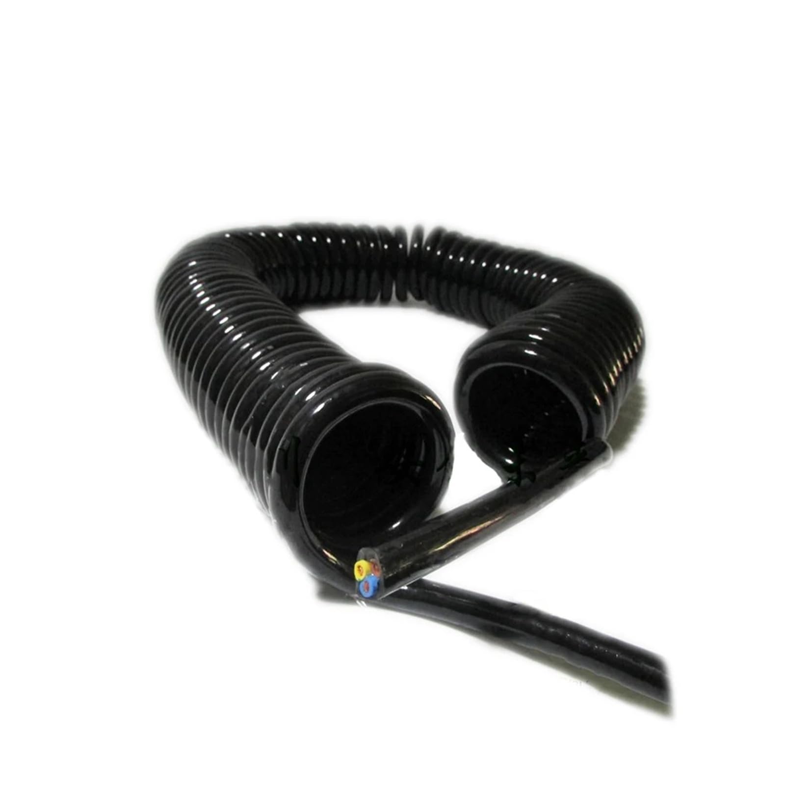 Câble électrique spiralé, Câble spiralé 8 conducteurs 0,2 mm2 PU 1 m 2 m 3,0 m