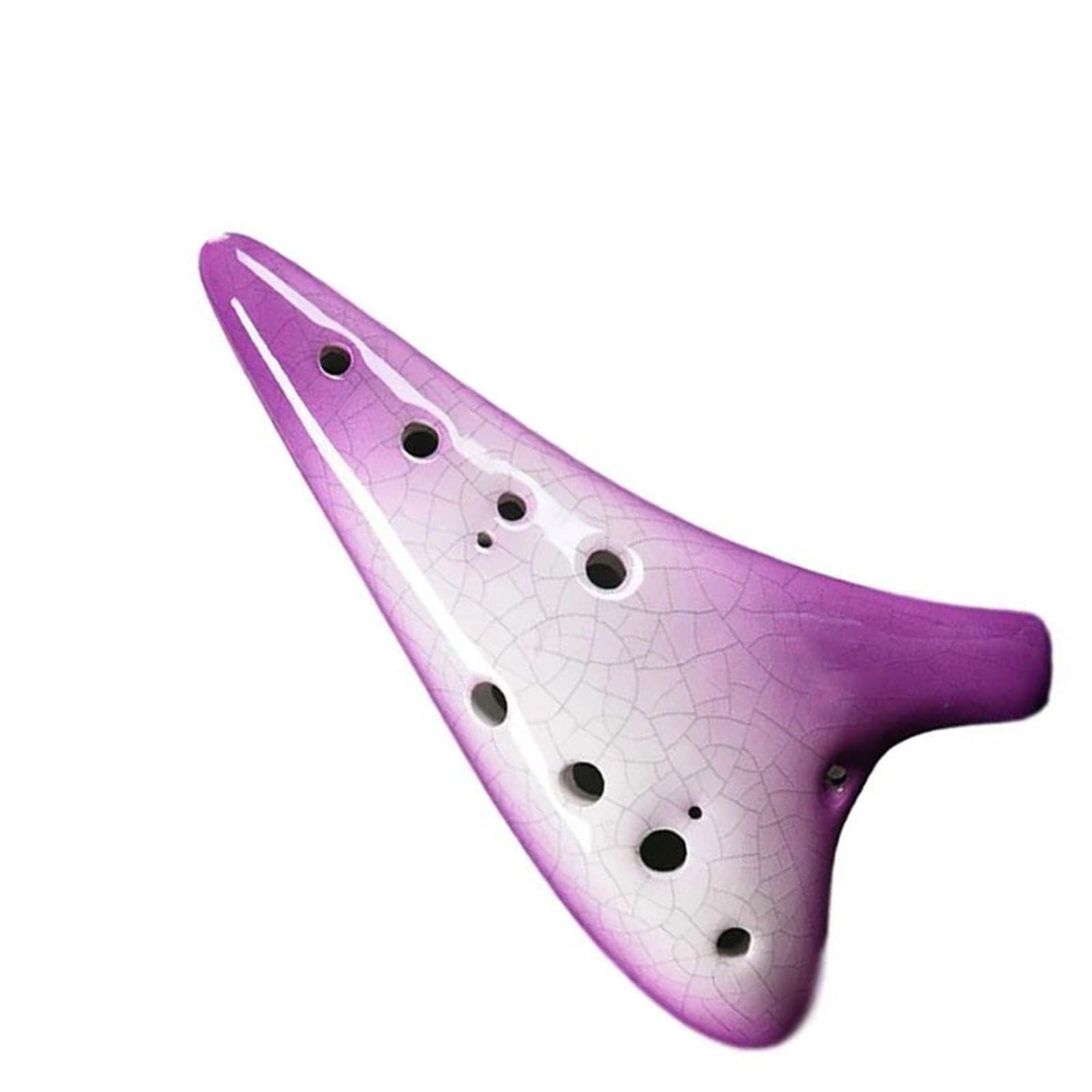 Ocarina Céramique Ocarina 12 Trous Alto C Clé AC