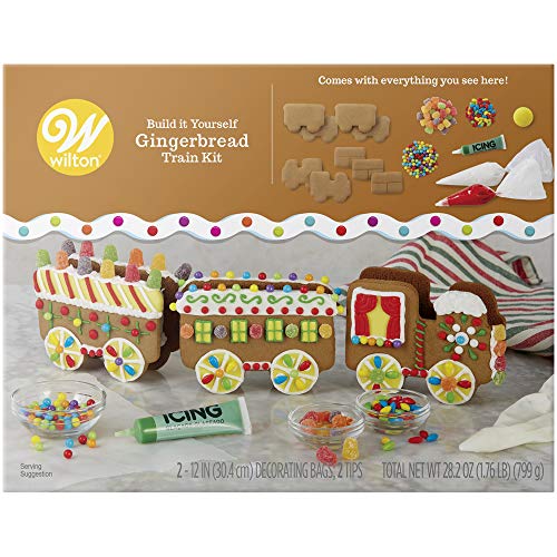 Wilton Build-it-Yourself Gingerbread Train Decorating Kit