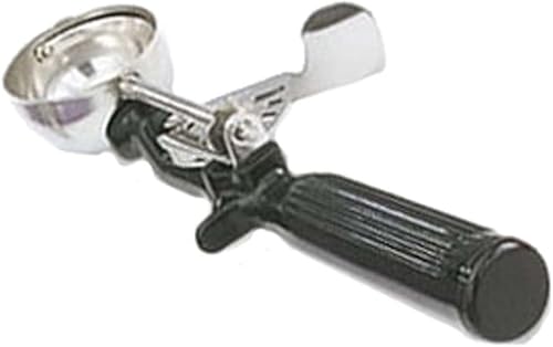 Cuchara de helado Vollrath acero inoxidable tamaño 6 Negro