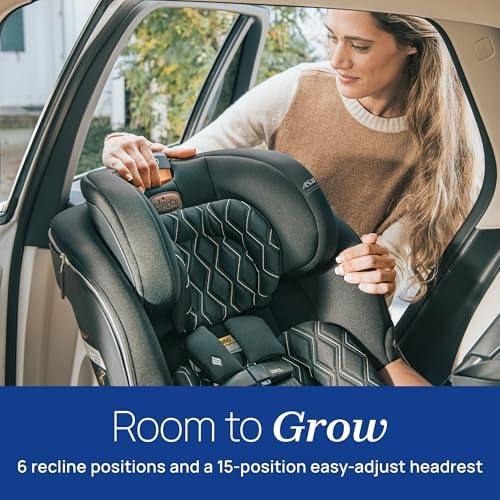 Chicco Fit360 Zip ClearTex Rotating Convertible Car Seat with Fit360 Mirror, 360 Degree Rotation for Rear-Facing and Forward-Facing Usage, Jet/Black — view 8