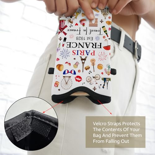 Image of Cell Phone Sleeve Pouch with Adjustable Strap - Paris Gifts