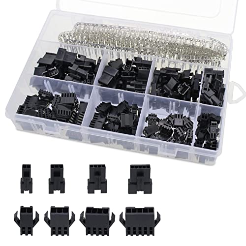 Kit JST SM de 2.54 mm para reparar cables de impresoras 3D y drones de carreras con 380 piezas