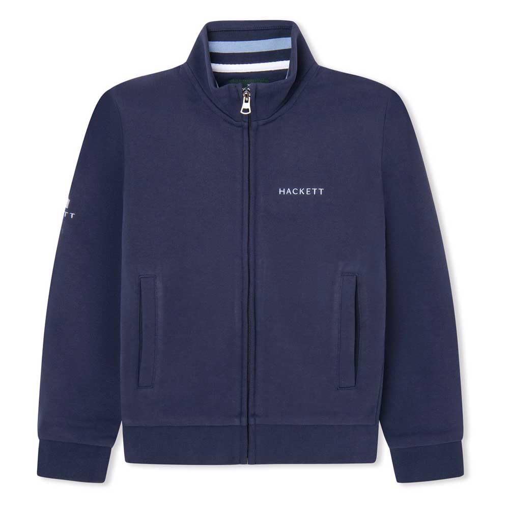 Hackett London Boys Blue (Navy) 'S Heritage Tipped Fz Sweatshirt, 3 Years