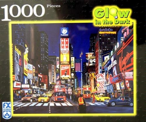 Amazon.co.jp: F.X Schmid Glow in The Dark Times Square 1000ピース