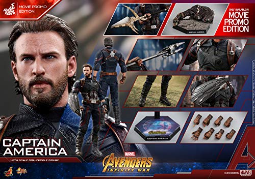 Hot Toys Movie Masterpiece - Avengers Infinity War - Captain America Movie Promo Edition