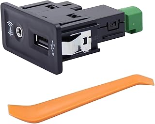 DriveFix MIB2 MDI USB Auxiliary Switch Control AMI Adapter Plug Socket for VW Passat Jetta Golf Caddy Beetle Carplay Media