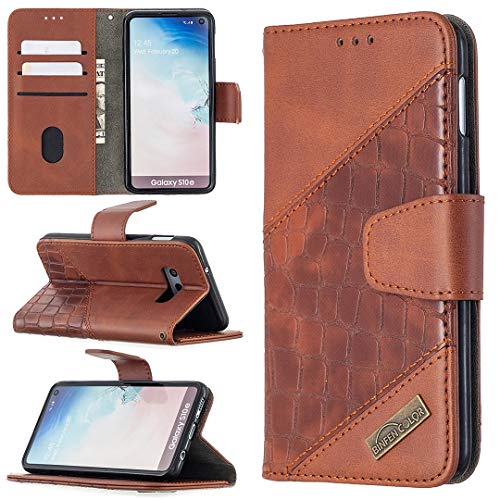 Étui Samsung S10E en cuir PU premium : une coque solide et élégante couleur unie