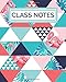 Produktbild Class Notes: 8x10 Lined Notebook Journal for Taking Notes and Staying Organized While Studying For Class Exams, 120 Pages  Flamingo Pink, Navy and ... or Week, Christmas, Start of the School Year