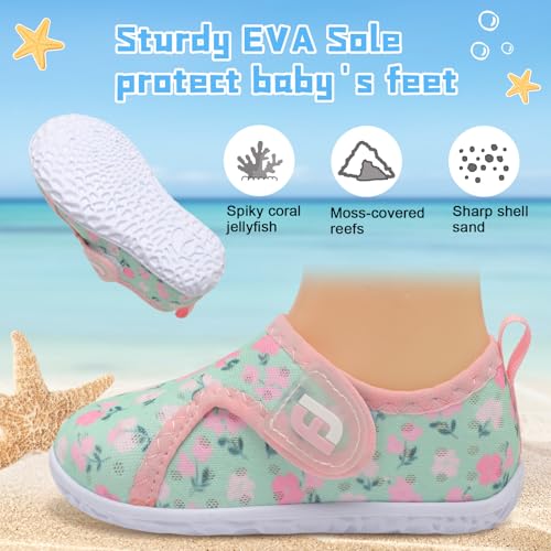 Image of JOINFREE Baby Toddler Water Shoes Boys Girls Sandals Barefoot Kids Breathable Sneakers Shoes for Walking Running