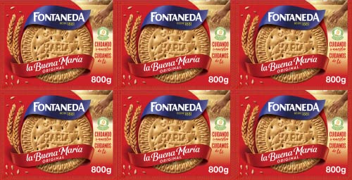 Fontaneda La Buena Maria Lot de 6 biscuits pour toute la famille 707 g