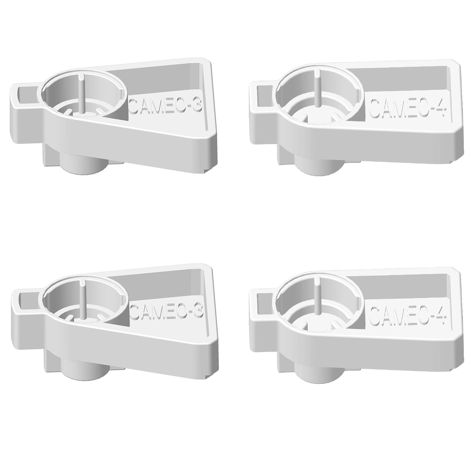 XINART Fogli guida per Silhouette Cameo 4 tappetini da taglio, Came 4 Plus Scala Line Guide, Cameo 3 Mats Guida Allineamento di un tappetino Facile