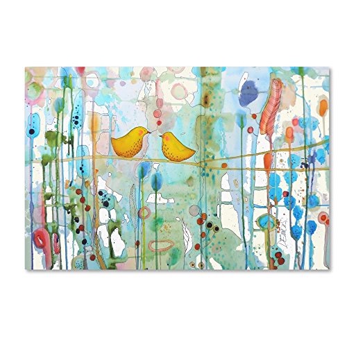 Dans Chaque Coeur By Sylvie Demers, 22X32-Inch Canvas Wall Art #TOP12