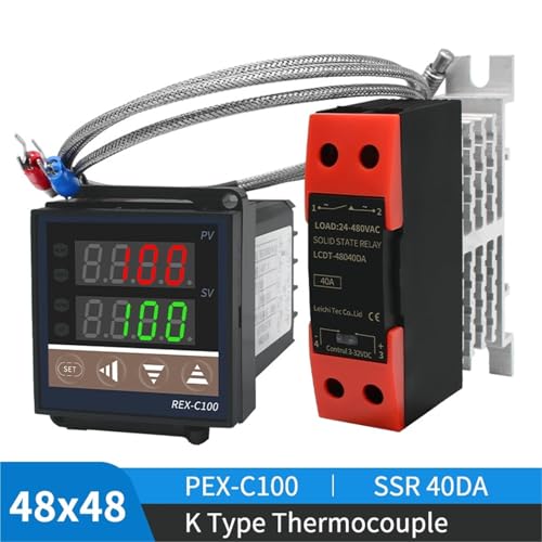 Thermostat de précision REX-C100 pour stopper les variations de température du four