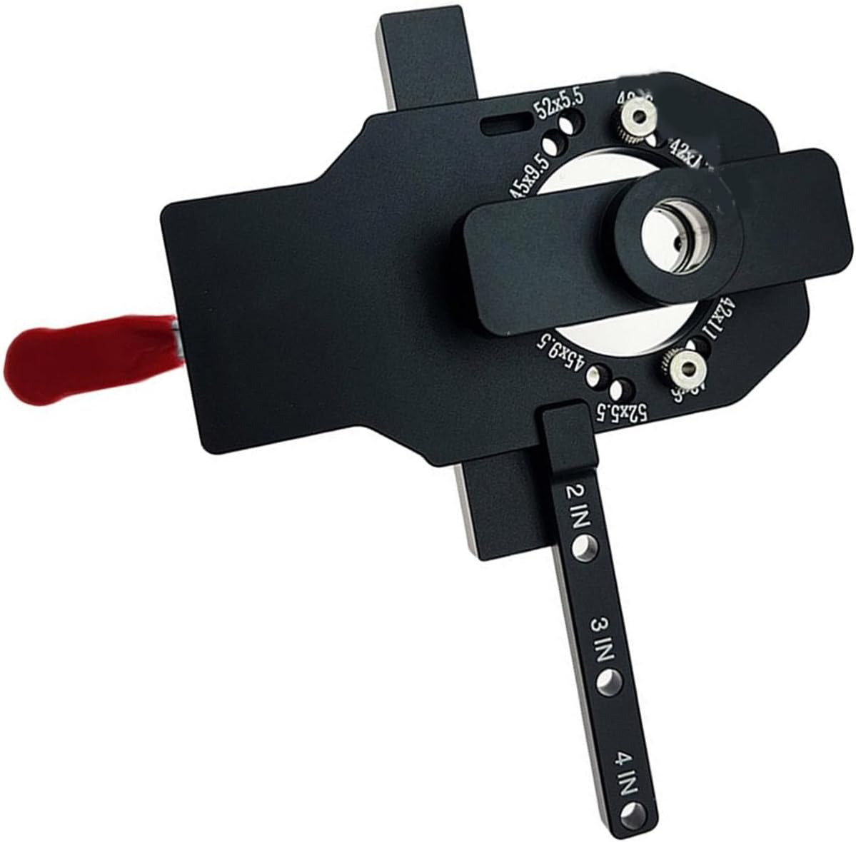 2 in 1 隠しヒンジジグキャビネット 35mm 穴あけガイド テンプレートロケーター 迅速かつ正確なヒンジ取り付け用