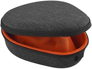 Geekria Shield Case Compatible with Aftershokz, Jabra, LG, Sennheiser, Sony Bone Conduction Headphones, Replacement Protective Hard Shell Travel Carrying Bag with Cable Storage (Dark Grey)